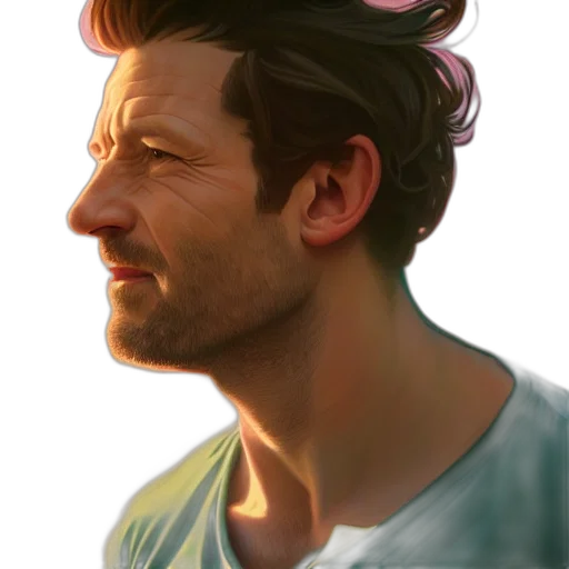 face, hair, crown, hat transparent PNG cut-out