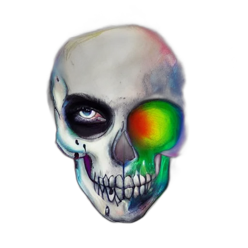 mask, face, robot, 3d render transparent PNG cut-out