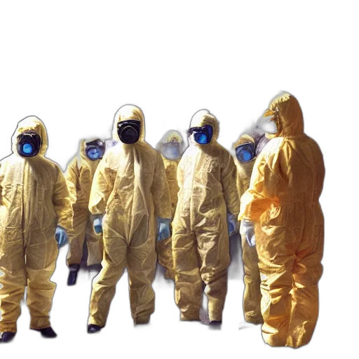 jacket, mask, wide, shot transparent PNG cut-out