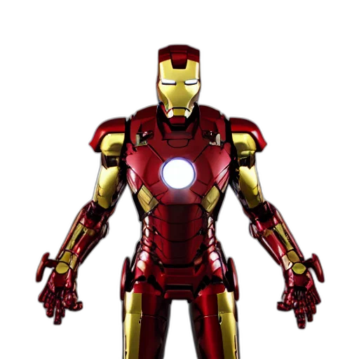 robot, 3d render, comic book art, concept art transparent PNG cut-out