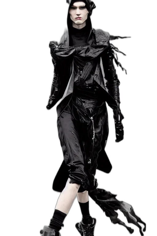 jacket, mask, creature, hair transparent PNG cut-out