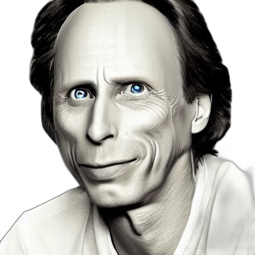 face, robot, photorealistic, cartoon transparent PNG cut-out