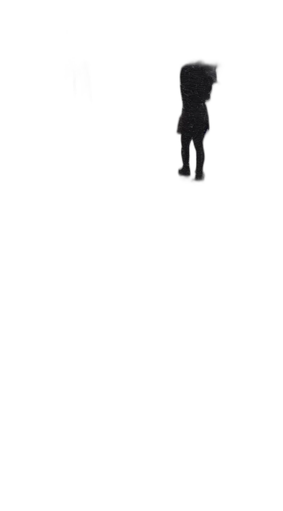 staff, robot, umbrella, jacket transparent PNG cut-out