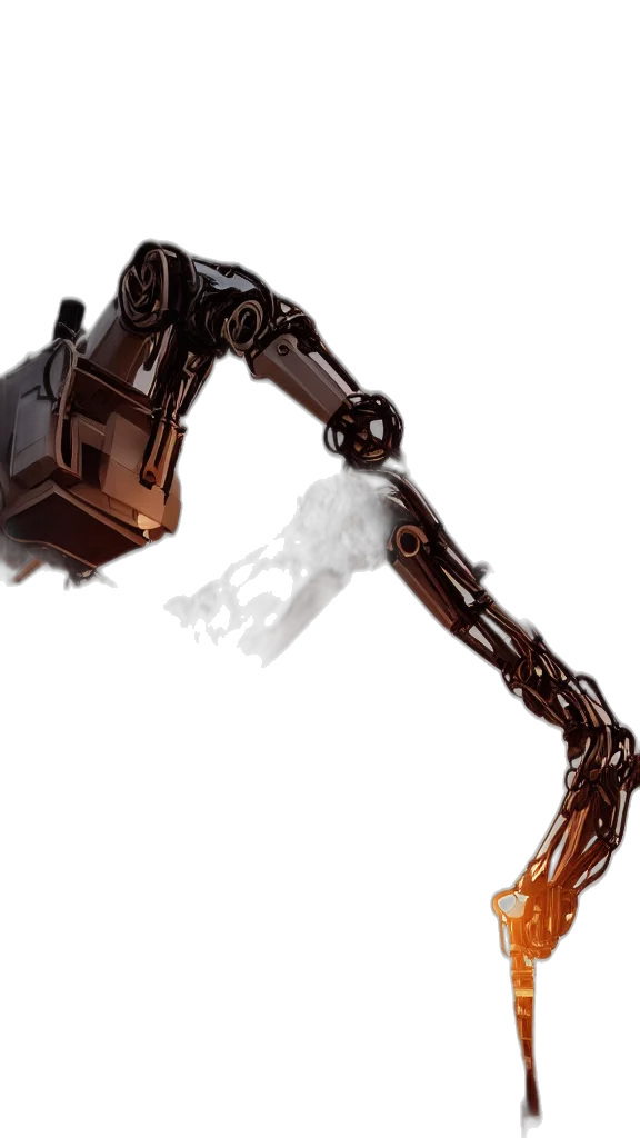 robot, weapon, staff, concept art transparent PNG cut-out