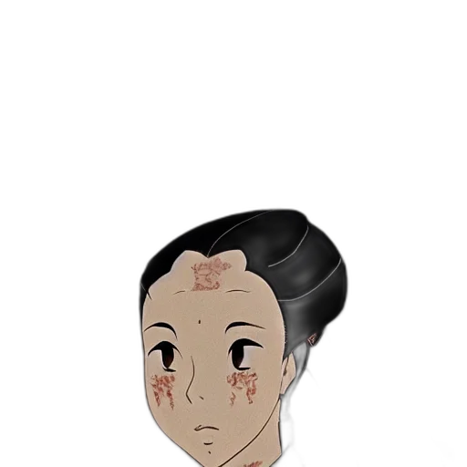 face, staff, mask, hair transparent PNG cut-out