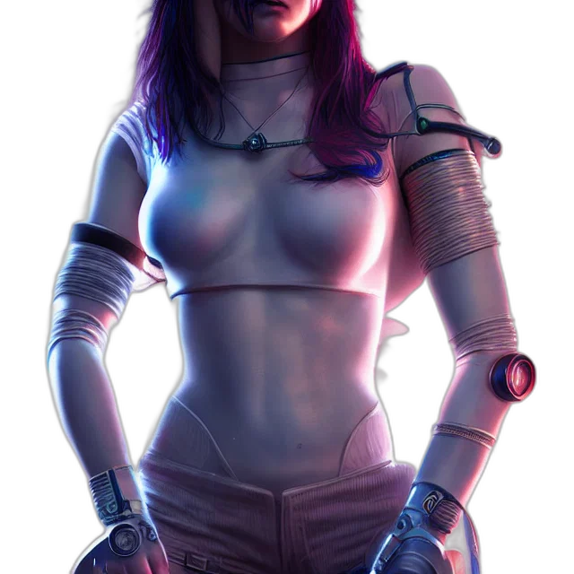 robot, staff, weapon, sword transparent PNG cut-out