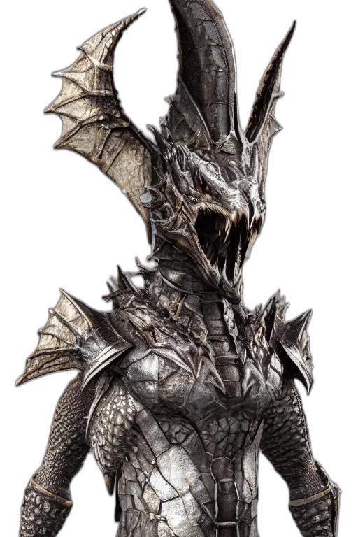 dragon, mask, creature, face transparent PNG cut-out