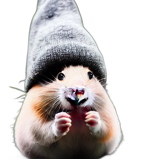 hat, animal, creature, staff transparent PNG cut-out