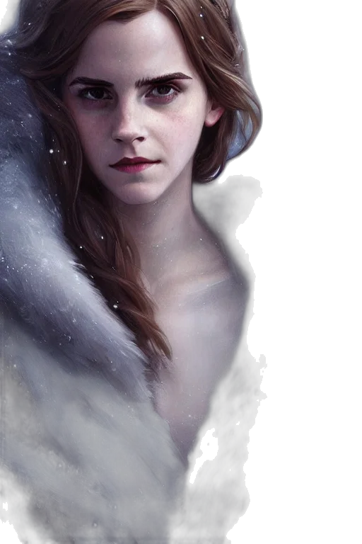 face, dress, dragon, crown transparent PNG cut-out