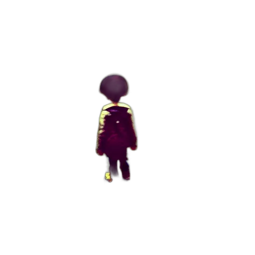 robot, staff, jacket, creature transparent PNG cut-out