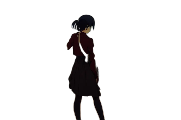 dress, staff, jacket, weapon transparent PNG cut-out
