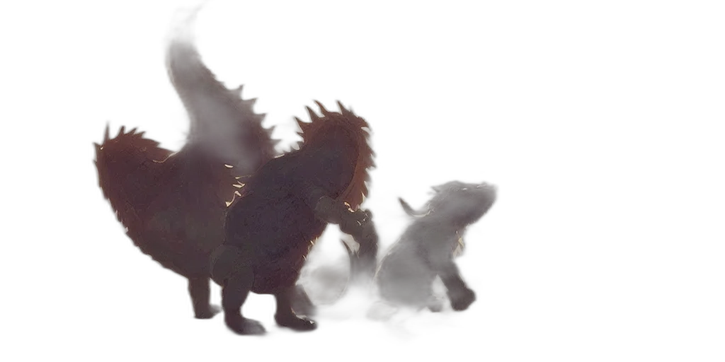dragon, creature, animal, concept art transparent PNG cut-out