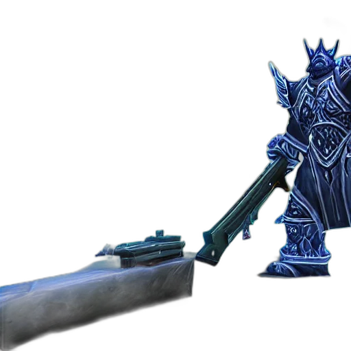 weapon, sword, staff, crown transparent PNG cut-out