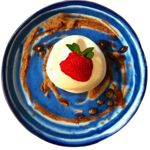 food, pudding transparent PNG cut-out