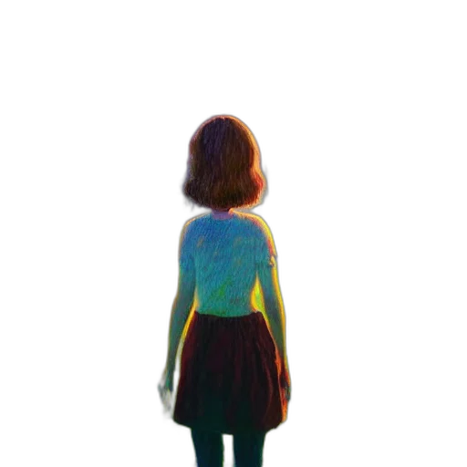 dress, jacket, robot, creature transparent PNG cut-out