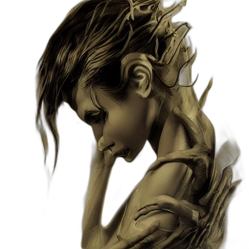 face, mask, robot, concept art transparent PNG cut-out