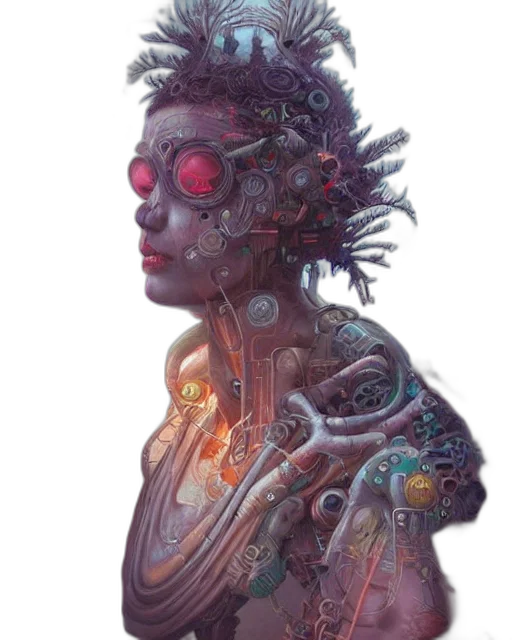 robot, face, creature, mask transparent PNG cut-out