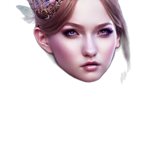 crown, face, mask, jewelry transparent PNG cut-out