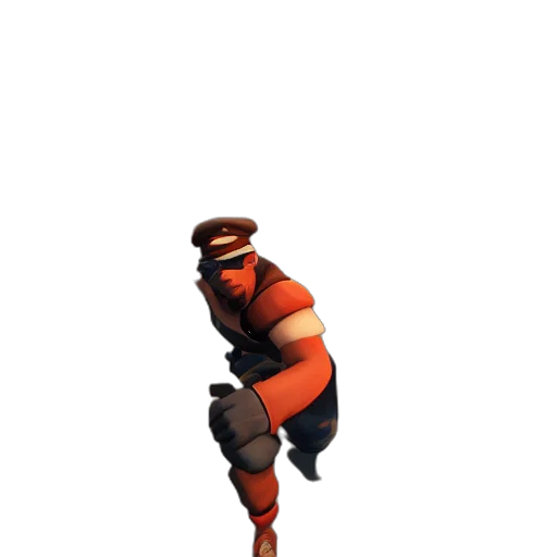 staff, weapon, hat, robot transparent PNG cut-out