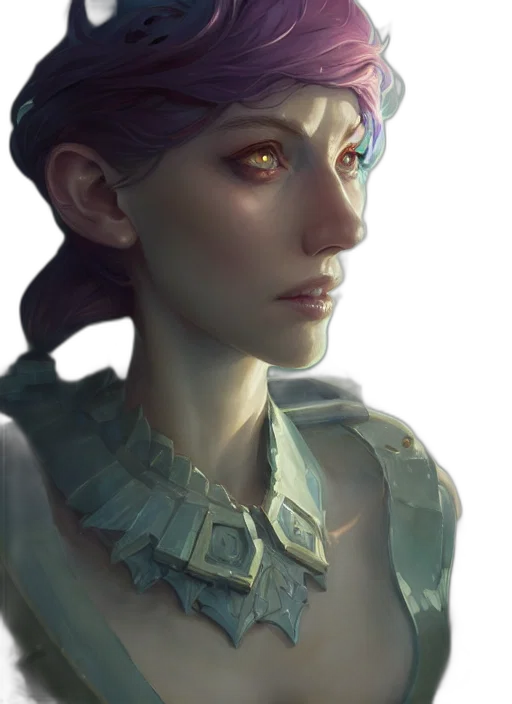 face, crown, staff, jewelry transparent PNG cut-out