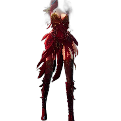 staff, dress, weapon, creature transparent PNG cut-out