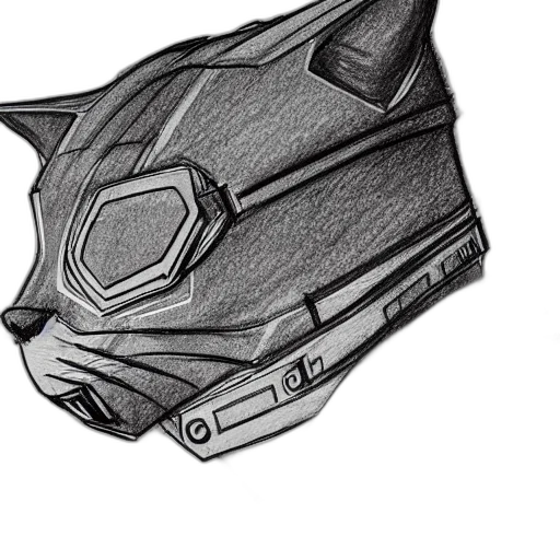 mask, jacket, weapon, robot transparent PNG cut-out