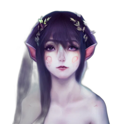face, mask, crown, creature transparent PNG cut-out