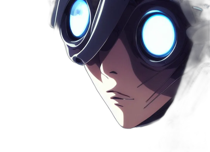 robot, face, mask, creature transparent PNG cut-out