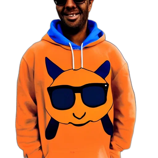 jacket, mask, face, 3d render transparent PNG cut-out