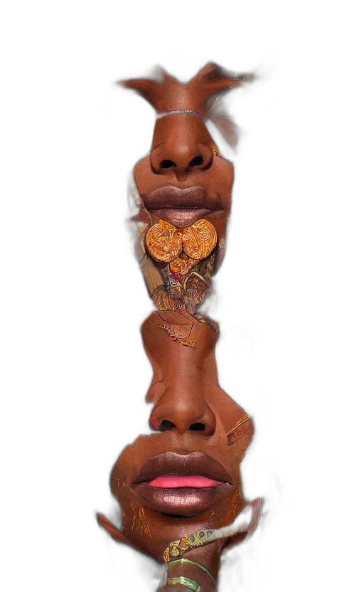 face, mask, jewelry, food transparent PNG cut-out