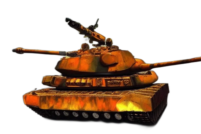 weapon, animal, car, 3d render transparent PNG cut-out