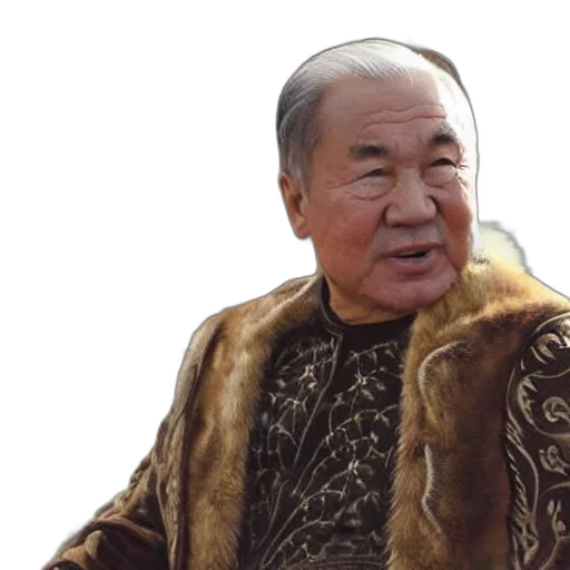 jacket, staff, face, crown transparent PNG cut-out