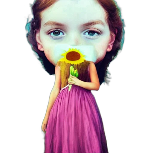 face, mask, dress, jewelry transparent PNG cut-out