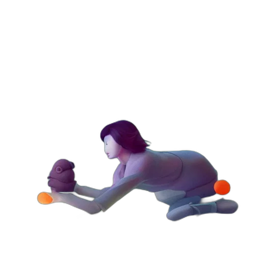 creature, animal, robot, staff transparent PNG cut-out