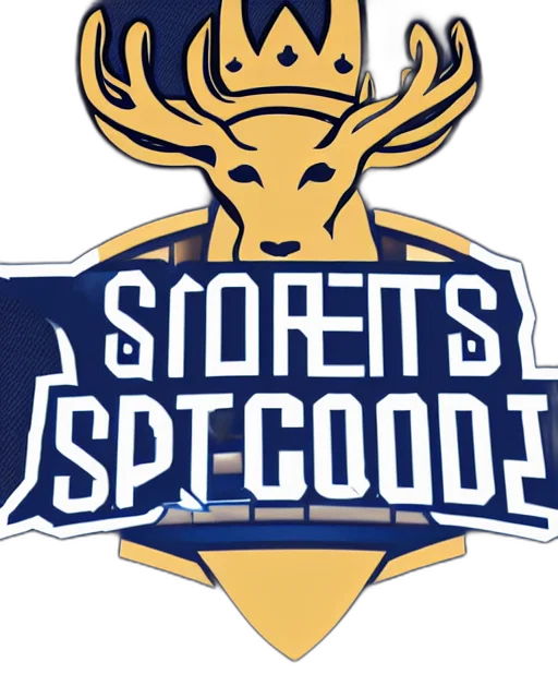 esports, logo, stag, wearing transparent PNG cut-out