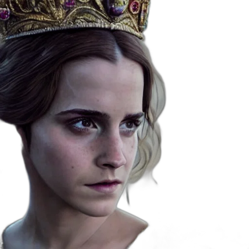 crown, face, photorealistic, concept art transparent PNG cut-out