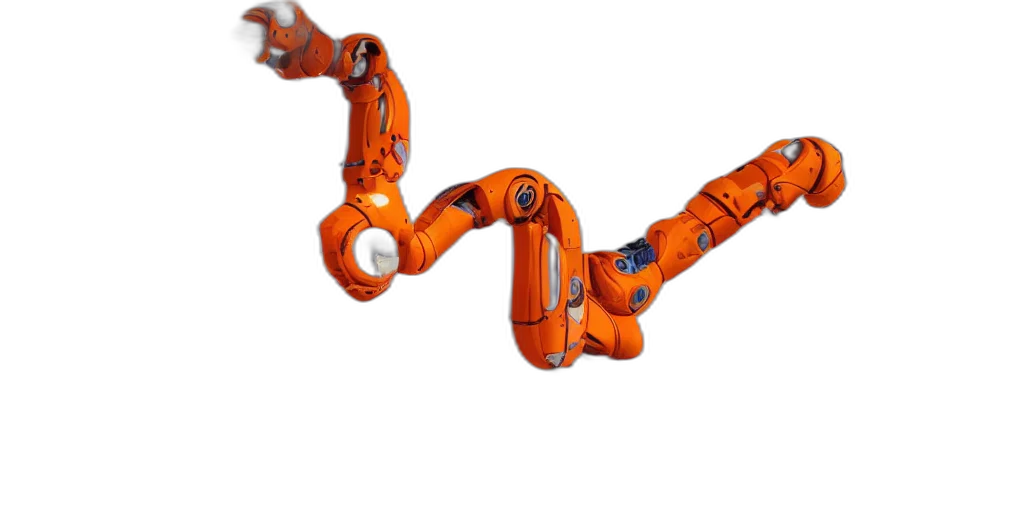 robot, 3d render, close, many transparent PNG cut-out