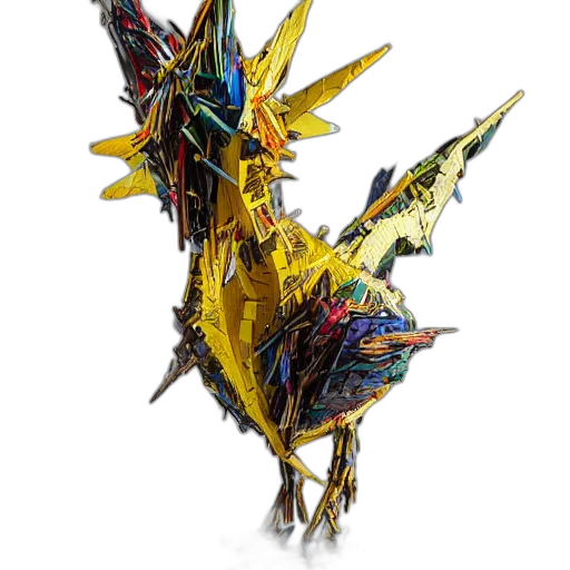 weapon, dragon, staff, crown transparent PNG cut-out