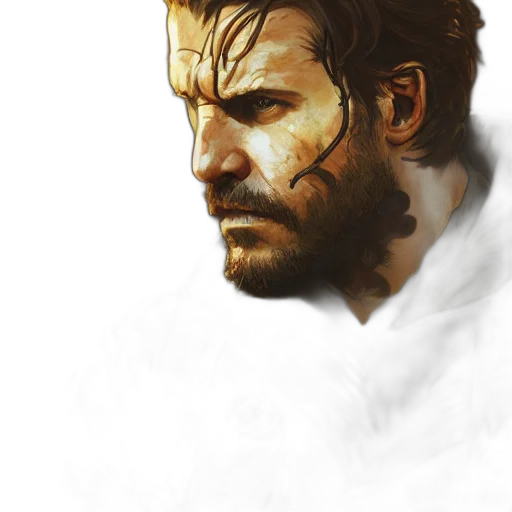 face, fantasy art, concept art, comic book art transparent PNG cut-out