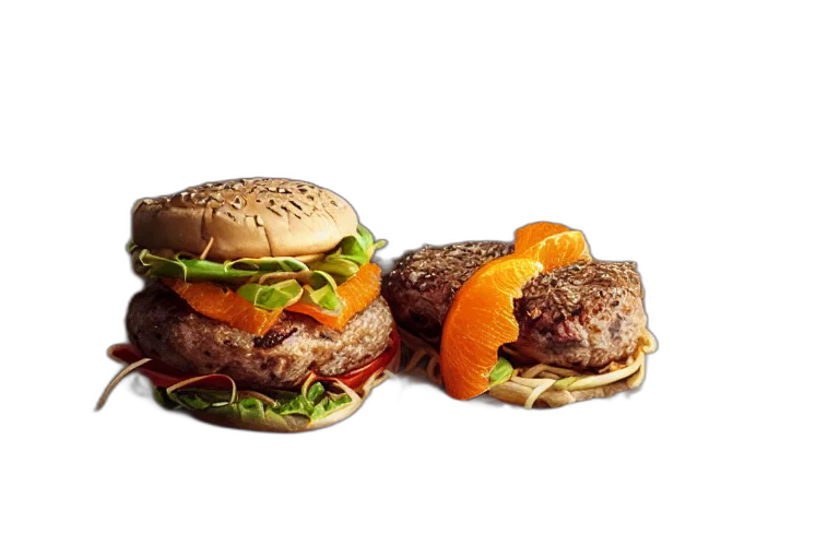 food, animal, photorealistic, 3d render transparent PNG cut-out