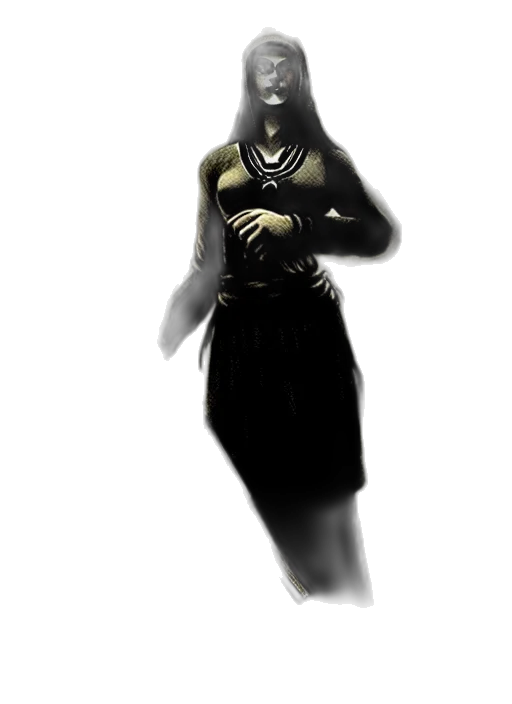 dress, mask, face, creature transparent PNG cut-out