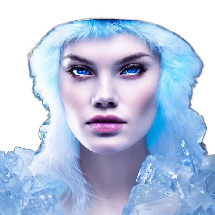 face, photorealistic, fantasy art, concept art transparent PNG cut-out