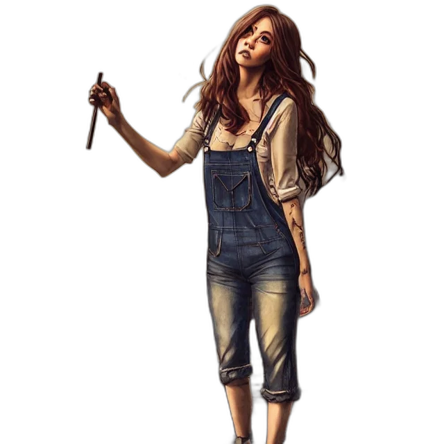 staff, weapon, jewelry, dress transparent PNG cut-out
