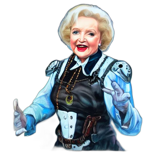 jacket, robot, staff, concept art transparent PNG cut-out