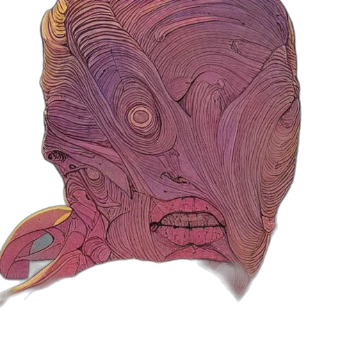 mask, face, creature, hair transparent PNG cut-out