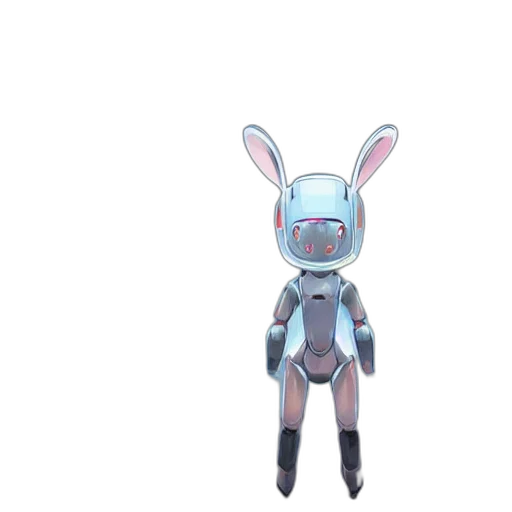 robot, creature, animal, staff transparent PNG cut-out