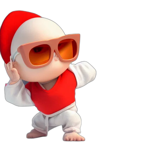 3d render, concept art, cartoon, cute transparent PNG cut-out