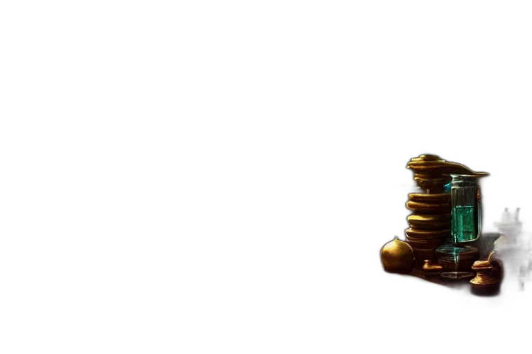 furniture, jewelry, crown, staff transparent PNG cut-out