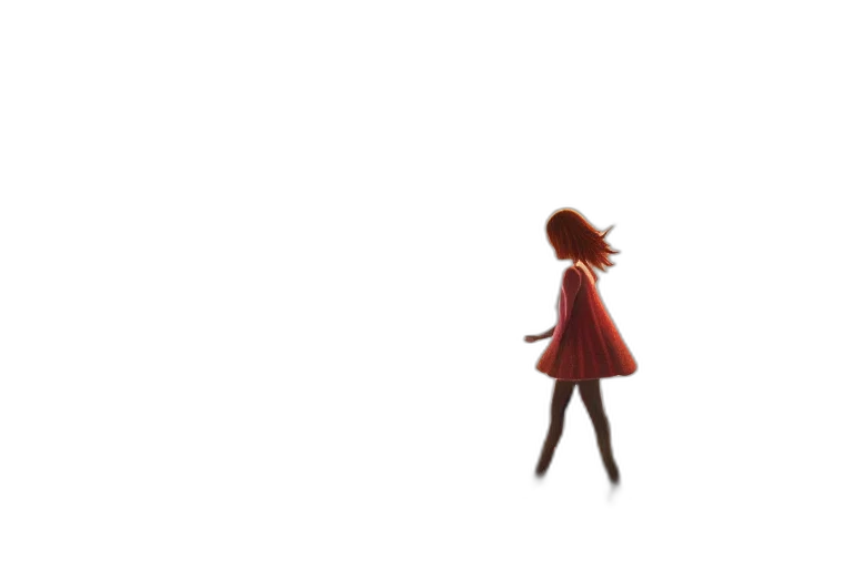dress, robot, hair, creature transparent PNG cut-out