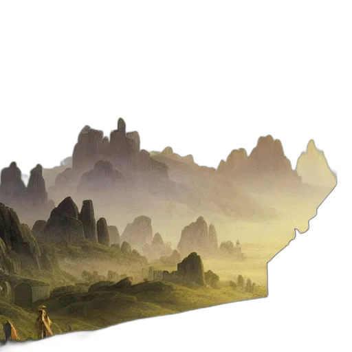 dragon, concept art, fantasy art, 3d render transparent PNG cut-out